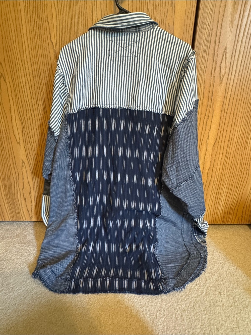 Free People "We The Free" Railroad Dreams button-down shirt - Picture 4 of 5
